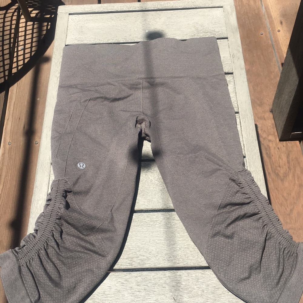 Gray Cropped Lulus - image 2